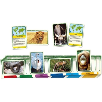 Настільна гра Tactic Animals of the World Тварини світу, українська (60497) - Pampik - 2