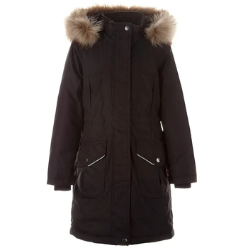 Куртка-парка зимняя Huppa Mona 2, р.116, черный (12200230-00009-116) - Pampik