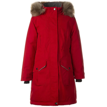 Куртка-парка зимняя Huppa Mona 2, р.116, красный (12200230-70004-116) - Pampik
