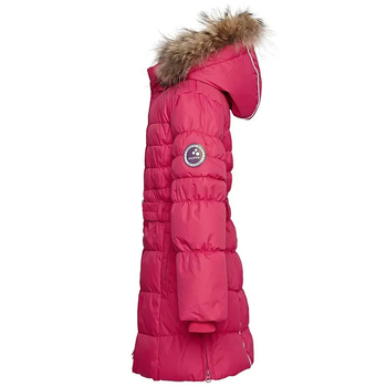 Пальто-пуховик Huppa Yasmine, р.134, фуксія (12020055-00063-134) - Pampik - 3