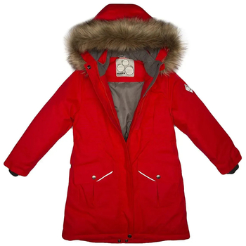 Куртка-парка зимняя Huppa Mona 2, р.116, красный (12200230-70004-116) - Pampik - 4