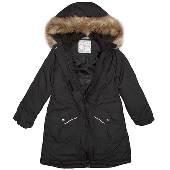 Куртка-парка зимняя Huppa Mona 2, р.116, черный (12200230-00009-116) - Pampik - 4