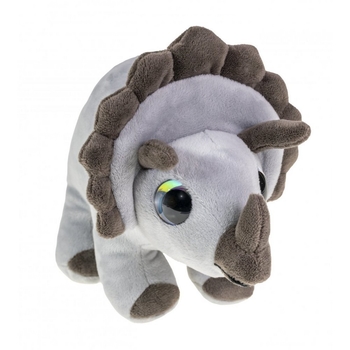 М'яка іграшка Lumo Stars Динозавр Тріцератопс, 24 см (59530) - Pampik - 2