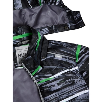 Куртка демісезонна Huppa Terrel, р.116, сірий з принтом (18150004-42009-116) - Pampik - 4