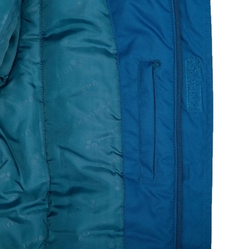Куртка-парка зимова Huppa Vesper 4, р.116, бірюзовий (12370430-80066-116) - Pampik - 6