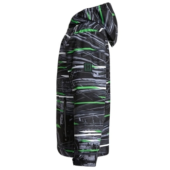 Куртка демісезонна Huppa Terrel, р.116, сірий з принтом (18150004-42009-116) - Pampik - 3