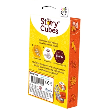 Настільна гра Asmodee Кубики історій Рорі: Класика, укр. (ASMRSC301UA) - Pampik - 3