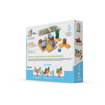 Настольная игра Smart Games Волк и семеро козлят (SG 027 UKR) - Pampik - 7