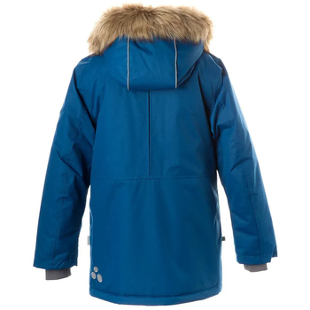 Куртка-парка зимова Huppa Vesper 4, р.116, бірюзовий (12370430-80066-116) - Pampik - 2