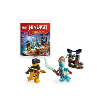 Конструктор LEGO NINJAGO Арін проти Дракона: Битва, 48 деталей (30700) - Pampik - 2