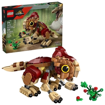 Конструктор LEGO Jurassic World Динозаврик Dolores: Аквілопс, 339 деталей (76970) - Pampik
