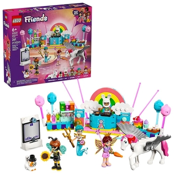 Конструктор LEGO Friends Костюмированная вечеринка с единорогом и феей, 261 деталь (42661) - Pampik