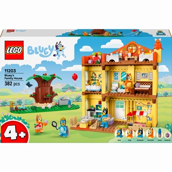 Конструктор LEGO Bluey Родинний дім Блуї, 382 деталі (11203) - Pampik