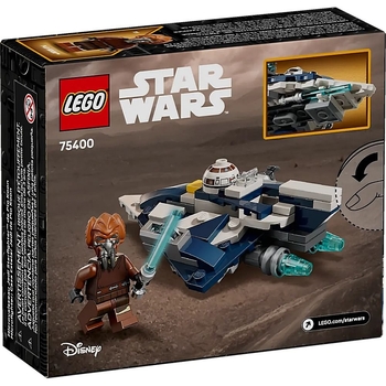 Конструктор LEGO Star Wars Джедайський мікровинищувач Пло Куна, 89 деталей (75400) - Pampik - 2