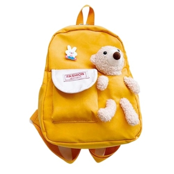 Дитячий рюкзак Evo-Kids Small-Bear Yellow, жовтий (2418-1 Bear Yellow) - Pampik