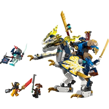 Конструктор LEGO NINJAGO Розбійник Робот-вершник на драконі, 584 деталі (71843) - Pampik - 4