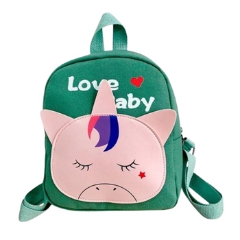 Дитячий рюкзак Evo-Kids Small Unicorn-2 Green, зелений (2418-19 Green Unicorn-2) - Pampik