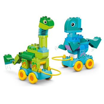 Конструктор LEGO DUPLO Town Динозаври на колесах 3 в 1, 108 деталей (10451) - Pampik - 5