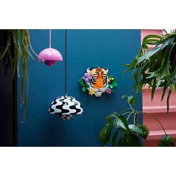 Конструктор LEGO Art Колекція фауни. Тигр, 744 деталі (31217) - Pampik - 5