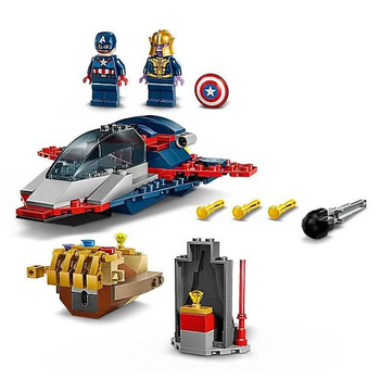 Конструктор LEGO Super Heroes Marvel Капітан Америка проти Таноса, 107 деталей (76319) - Pampik - 4