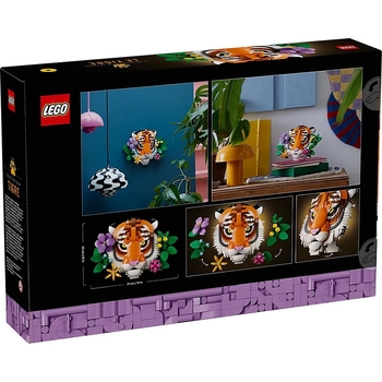 Конструктор LEGO Art Колекція фауни. Тигр, 744 деталі (31217) - Pampik - 6
