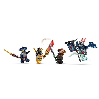 Конструктор LEGO NINJAGO Розбійник Робот-вершник на драконі, 584 деталі (71843) - Pampik - 8