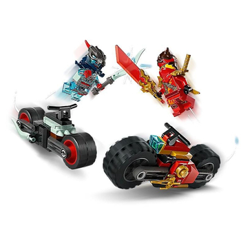 Конструктор LEGO NINJAGO Швидкісні перегони Кая на мотоциклі, 79 деталей (71838) - Pampik - 5