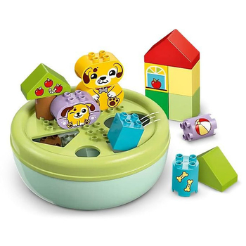 Конструктор LEGO DUPLO My First Сортувальник фігур будинок для цуценят, 17 деталей (10441) - Pampik - 5
