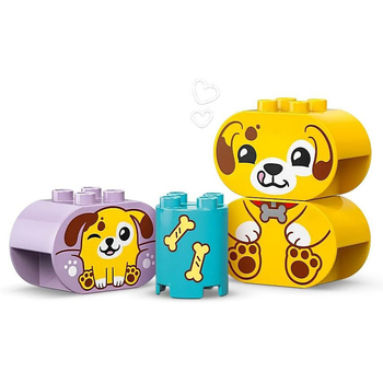 Конструктор LEGO DUPLO My First Сортувальник фігур будинок для цуценят, 17 деталей (10441) - Pampik - 6