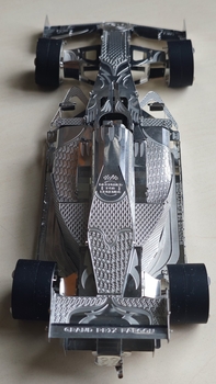 Коллекционная модель-конструктор Metal Time F1 Grand Prix Falcon Формула 1 (MT035) - Pampik - 3