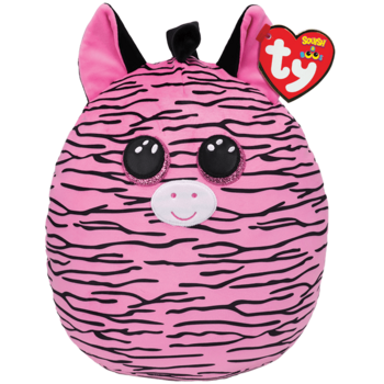 М'яка іграшка TY Squish-a-Boos Зібра Zoey, 36 см (39294) - Pampik