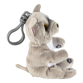 М'яка іграшка TY Beanie Bellies Сірий пес Wilfred, 12 см (43111) - Pampik - 3