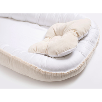 Кокон-позиціонер Twins Velvet, 90х50 см, кремовий (9064-TV-02) - Pampik - 2