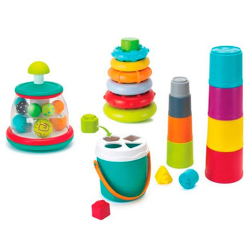 Ігровий набір Infantino Збери, сортуй, обертай 3 в 1 (315193) - Pampik