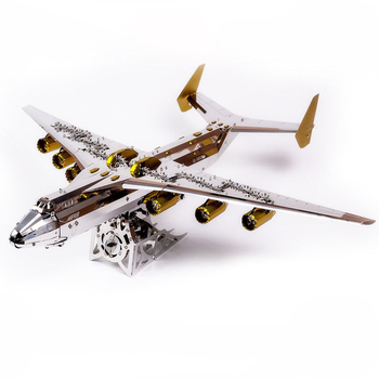 Колекційна модель Metal Time Ukrainian Dream Exclusive Edition Ан-225 Мрія, двокольорова, зібрана (MT001EE/READY) - Pampik - 2