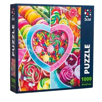 Пазл De.tail Сладкие вкусности, 1000 элементов (DT1000-02) - Pampik