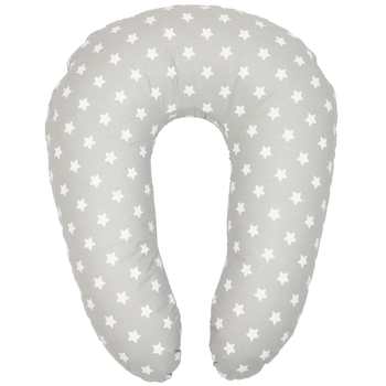 Подушка для вагітних Twins Velvet, 160 см, сірий (1203-TV-10) - Pampik