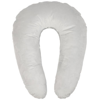 Подушка для вагітних Twins Velvet, 160 см, сірий (1203-TV-10) - Pampik - 2