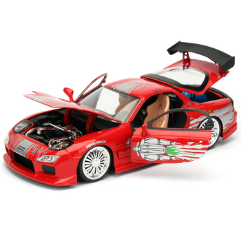 Машина металева Jada Форсаж Мазда RX-7, 1:24, червоний (9398338314R00) - Pampik - 6