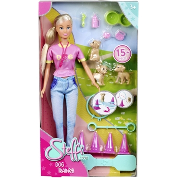 Игровой набор Simba Steffi & Evi Love Кукла Штеффи Тренировочная площадка для собачек (5733991) - Pampik - 7