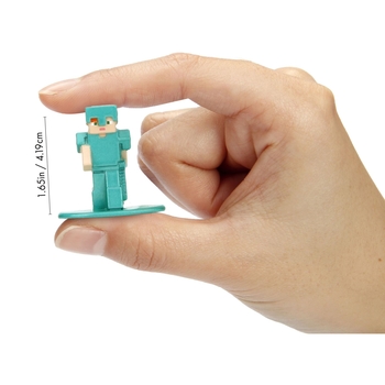 Набор фигурок коллекционных металлических Jada Майнкрафт 14, высота 4 см, 18 шт. (9336788314R00) - Pampik - 7