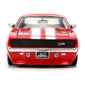 Машина металлическая Jada Форсаж Chevrolet Camaro 1969, 1:24, красный (253203104) - Pampik - 4