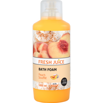 Піна для ванн Fresh Juice Peach soufflé, 1 л - Pampik