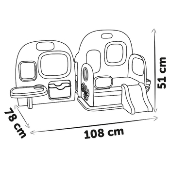 Ігровий набір Smoby Baby Care. Дитячий центр 5 в 1 (7600240308) - Pampik - 4