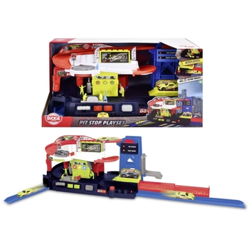 Ігровий набір Dickie Toys Гоночна станція Піт-стоп з машинкою, зі звуком та світлом, 92 см (3338001) - Pampik - 2