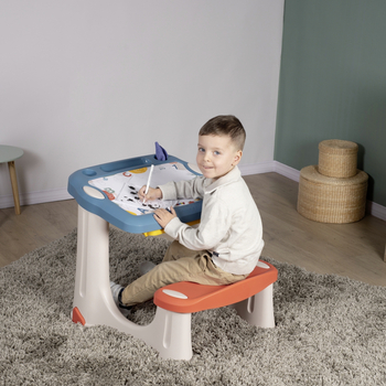Парта-дошка Smoby Магічна, 56х57х52 см, синій (420224) - Pampik - 7