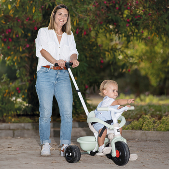 Трехколесный велосипед 3в1 Smoby Be Fun Komfort, 10+ мес., мятный (7600740420) - Pampik - 5