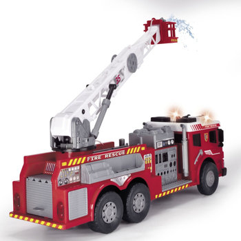 Функціональне авто Dickie Toys Пожежна команда, зі звуком, світлом та водним ефектом, 62 см (3719015) - Pampik - 8