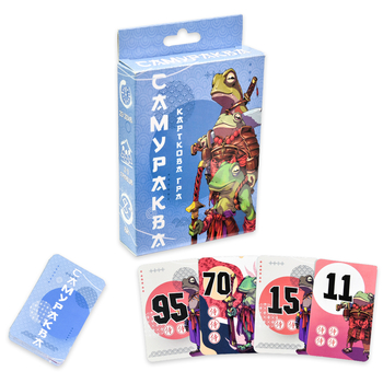 Карточная игра Strateg Самураква, укр.язык (30322) - Pampik - 3