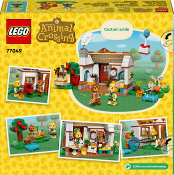 Конструктор LEGO Animal Crossing Візит у гості до Isabelle, 389 деталей (77049) - Pampik - 2